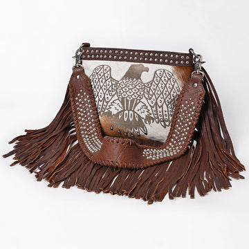 American Darling Crossbody Hair-On Genuine Leather Women Bag Western Handbag Purse